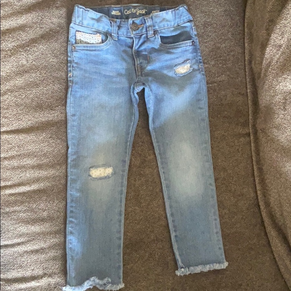 Skinny leg Distressed Toddler Jeans